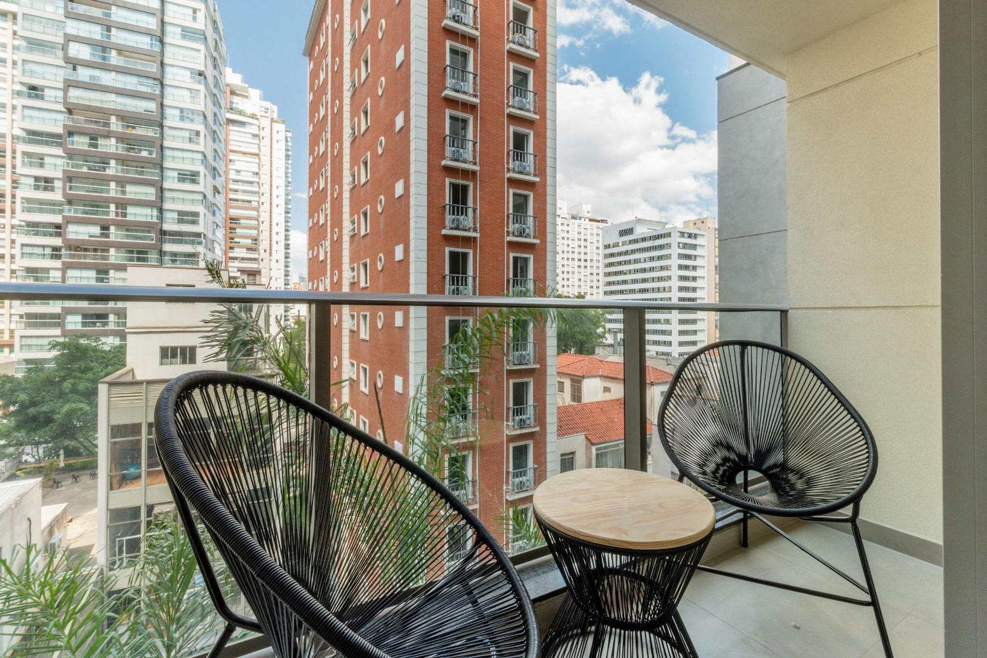 Belint Bela Cintra: A 5 Minutos Da Paulista Com Piscina No Rooftop São Paulo Exterior photo